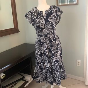 NWT cotton flutter sleeve sundress